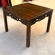 Solid wood dining table Baxian table Solid wood antique square dining table Restaurant noodle shop C