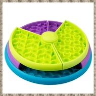 (RSDF) Slow Feeder Dog Bowl 3 Levels Reduces Boredom and Anxiety Dog Food Puzzle Feeder Non-Slip Int