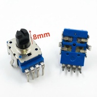 2PCS RK11 Vertical Electronic Keyboard 4-pin MonoRotary Potentiometer B5K B10K B50K half shaft 8mm