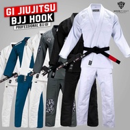 Bjj Gi Jiu jitsu Jiujitsu ShirtHOOK Jujitsu Brazilian Jiujitsu Uniform GH012