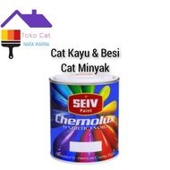 Seiv Cat Kayu &amp; Besi // Cat Minyak -1Kg Murah