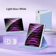 Dual-layer 2in1  Protective Case for iPad Air4/Air5/Pro11 High Hardness Plastic +  Liquid Silicone M