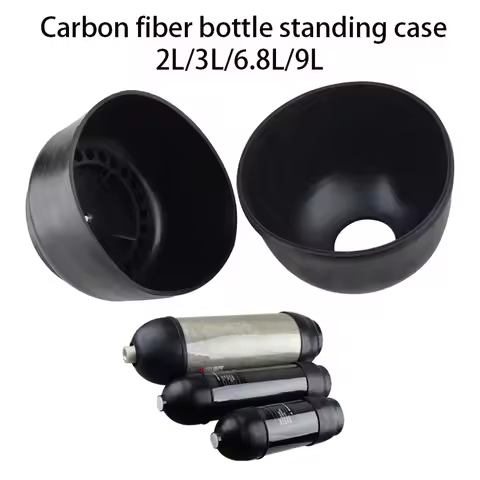 Carbovn Fiber Diving Cylinder 2L/3L/6.8L/9L Rubber Boots Protection Cover For Compressed Air Tank Ba