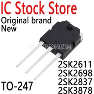 5PCS K2611 K2698 K2837 K3878 2SK2611 2SK2698 2SK2837 2SK3878 TO-247 MOS Field Effect Tube Transistor