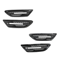 1Pair Car Side Trim Cover for F10 Sedan 5-Series M5 2011-2017 Grille Outlet Frame