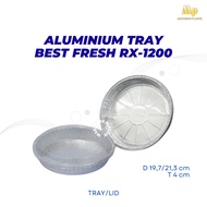 ALUMINUM TRAY BEST FRESH RX-1200 ALUMINUM TRAY CONTAINER TRAY TRAY/ @5 PCS