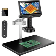 TOMLOV 4K Autofocus Microscope TM4K-AF Max, 10.1" HDMI Digital Microscope with Spin Flex Arm, Micro 