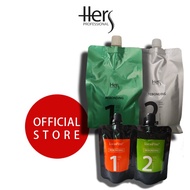 [LucasFino/Hers] Rebonding Cream Set (100ml/1000ml) x2