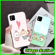 Couple printed silicone case Oppo A15/A15s A1k A3s A5s F1s F3 F5 F7 F9 F11 F11 pro A5/A9 2020