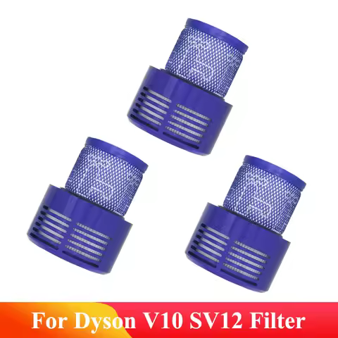 Washable Filter Unit Replacement For Dyson V10 Sv12 Cyclone Animal Absolute Total Clean Cordless Vac