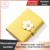 Alexander Dompet Wanita Dompet Lipat Tiga Pendek Pemegang Kartu Koin Bergaya D232