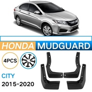4PCS For Honda City 2015-2020 Mudguards Mudflaps Fender Mud Flap Splash Guards Accessories 2015 2016