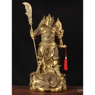 W-6&amp; God of War and Wealth Copper Kowloon Guan Gong Ornaments Copper Guan Gong Ornaments Copper Kowloon Guan Gong Orname