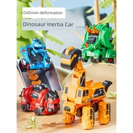 Tyrannosaurus Dinosaur Transformation Car Toy Boy Transformation Collision Chariot Robot Three 3 Yea