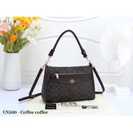 (Premium Quality)C0ach_Ladies Shoulder Ladies Bag With Long Strap