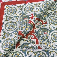 Polo Ralph Lauren 復古手帕圖案佩斯利花卉 20.5 x 20.5 英寸