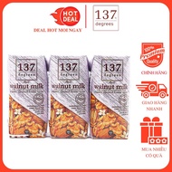 137 Degrees Pure Walnut Milk 180ML (Lot of 3 Boxes)