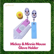 [Golf Accessories, Glove Holder] Mickey & Minnie Mouse Glove Holder