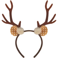 Antler Headband Faun Ears for Women Girls Deer Costume Accessories Deer Antlers Costume for Hallowee