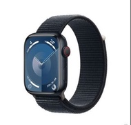 Apple Watch Series 9 LTE 45mm Midnight Aluminum Case Midnight Sport Loop