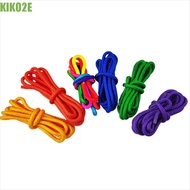 KIKO2E Gymnastics Arts Rope, Rainbow Color Artistic Rhythmic Rope, Gymnastics Equipment Competition 