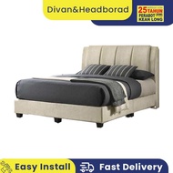 KLSB JJ1189 Divan Base/Swiss Foundation/Solid Divan Bed/Bedframe/Queen Bed Frame/Katil Queen/Katil