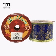 99.9 Christmas Ornaments Decorative Ribbons (5CM) 2.25M (6 Colours Option) [JX-20]