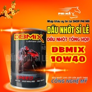 DBMIX 10W40 Full Synthetic Motorcycle Oil for Manual Vehicles and Scooters 0.8L/1L - WHOLESALE AND R