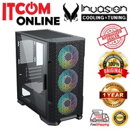 INVASION H8 TG MATX CASING (CS-INV-H8-BK/CS-INV-H8-WH) BLK/WHT