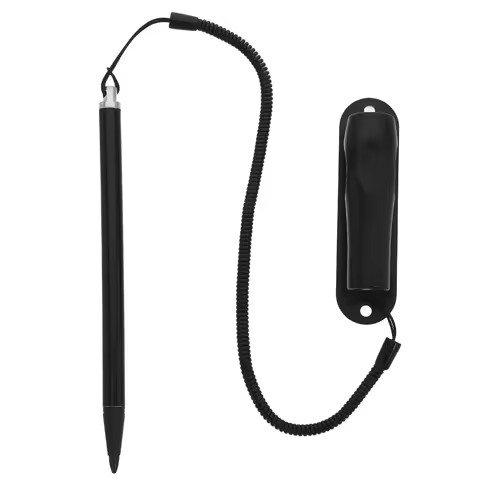 Precision Stylus Pen With Lanyard Touchscreen Pen Metal Resistive Stylus With Pen Holder For Tablet 