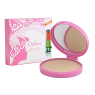 bedak quina beauty compack bedak quina bonus lipstik mini BPOM