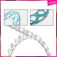 [Lsxmz] Ultralight Chainring 56 Narrow Wide 130BCD Crankset Round Chain Wheel Component Parts