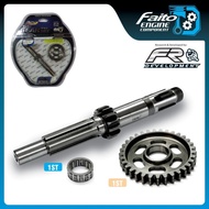 FAITO Gear Ratio Unit Satria FU 150 Carburetor FXR 150/ Raider 125 Gear 1 13T 33T Main Shaft Racing 