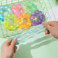 Maltose Glitter Doughnut Squishy Mystery Blind Box 6 Cute Donut Colors To Find TPR Slow Rising Stres