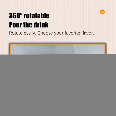 5.5L 4 Grid Beverage Drink Dispenser Multifunctional Commercial for Restaurant Hotel Party Convenien