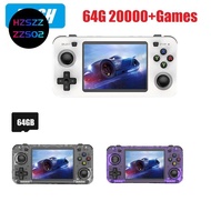 R36H Retro Handheld Game Console 64G 20000+Games Linux 3.5 Inch Portable Pocket Video Player for Kid