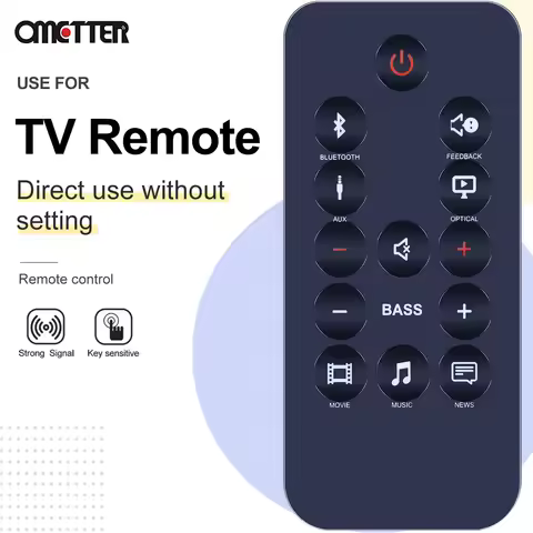New Remote Control Suitable for JBL Home Cinema SB150 2.1 Soundbar Speaker System Great Performance