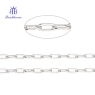 1roll Tarnish Resistant 304 Stainless Steel Paperclip Chains Soldered with Spool Stainless Steel col