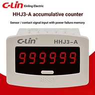 Xinling Counter HHJ3-A HHJ3 Electronic Accumulated Digital Display Infrared Induction Pulse Counting