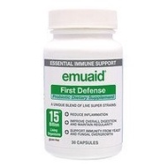 (Emuaid) Emuaid First Defense Probiotic Dietary Supplement Capsules 30 ea