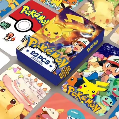 92Pcs Pokemon Cards in Vstar Vmax GX Limited CSR Shiny Rainbow Arceus Pikachu Charizard Holographic 