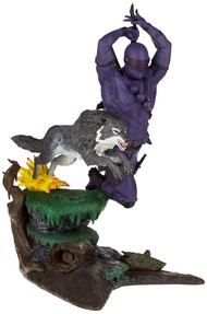 LLC DCD 40TH GI Joe Gallery Snake Eyes Variant PX PVC Statue