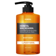 KUNDAL 昆黛爾 蜂蜜澳洲堅果保濕沐浴露 Fuzzy Navel  500ml  1瓶