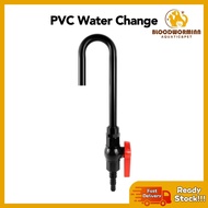 Water Change plastic Pipe Aquarium Control Valve Change Water Tool Black[Ready Stock]