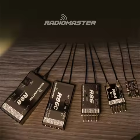 Radiomaster R81 R84 R86C R88 V2 Receiver 2.4G 4CH-8CH Compatible FRSKY D8