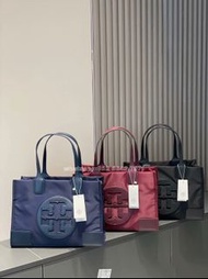 🎀順豐包郵 TORY BURCH Ella系列 Tote雙T壓花 大標TB尼龍托特包