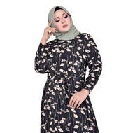 View Fashion Muslimah Plus Size Floral Dress