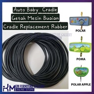 KM Furniture Baby Cradle Rubber Baby Cradle Getah Polar Poma Baby Cradle Rubber Getah Ganti Buaian Bayi