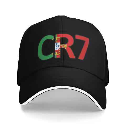 CR7 Ronaldo 7 Trucker Hat Spring Sunscreen Cap Men's Women's Soccer Hip Hop Baseball Cap New Outdoor