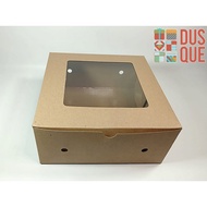 KRAFT BOX / BROWN BOX 30 X 30 X 12 / KRAFT BOX 30X30X12 CM (10 PCS)